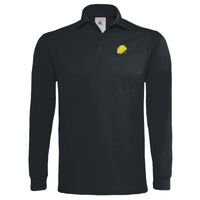 Polo épais manches longues "Heavymill" de marque B&C Vignette