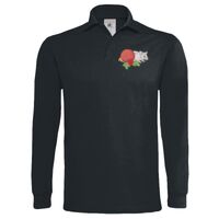 Polo épais manches longues "Heavymill" de marque B&C Vignette