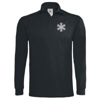 Polo épais manches longues "Heavymill" de marque B&C Vignette