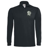 Polo épais manches longues "Heavymill" de marque B&C Vignette