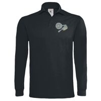 Polo épais manches longues "Heavymill" de marque B&C Vignette