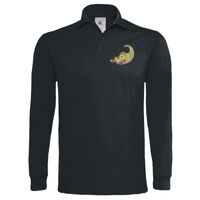 Polo épais manches longues "Heavymill" de marque B&C Vignette