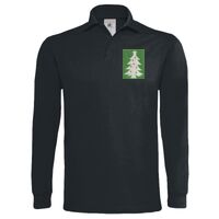 Polo épais manches longues "Heavymill" de marque B&C Vignette