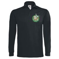 Polo épais manches longues "Heavymill" de marque B&C Vignette