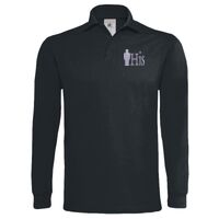 Polo épais manches longues "Heavymill" de marque B&C Vignette