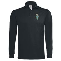 Polo épais manches longues "Heavymill" de marque B&C Vignette