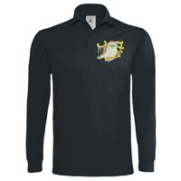 Polo épais manches longues "Heavymill" de marque B&C Vignette