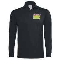 Polo épais manches longues "Heavymill" de marque B&C Vignette