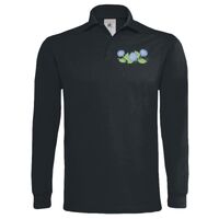 Polo épais manches longues "Heavymill" de marque B&C Vignette