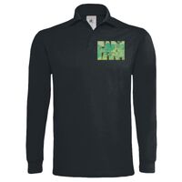 Polo épais manches longues "Heavymill" de marque B&C Vignette