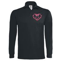 Polo épais manches longues "Heavymill" de marque B&C Vignette