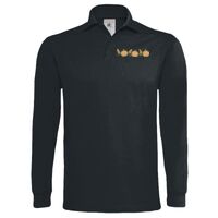 Polo épais manches longues "Heavymill" de marque B&C Vignette