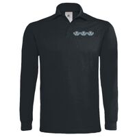 Polo épais manches longues "Heavymill" de marque B&C Vignette