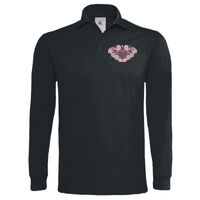 Polo épais manches longues "Heavymill" de marque B&C Vignette