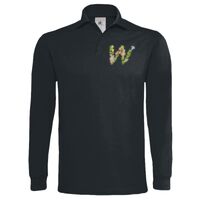 Polo épais manches longues "Heavymill" de marque B&C Vignette