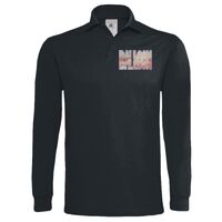 Polo épais manches longues "Heavymill" de marque B&C Vignette