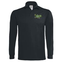 Polo épais manches longues "Heavymill" de marque B&C Vignette