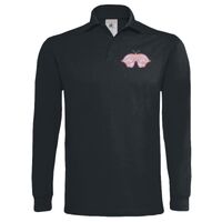 Polo épais manches longues "Heavymill" de marque B&C Vignette