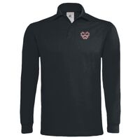 Polo épais manches longues "Heavymill" de marque B&C Vignette