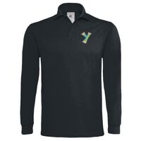 Polo épais manches longues "Heavymill" de marque B&C Vignette