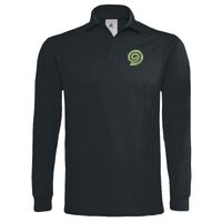 Polo épais manches longues "Heavymill" de marque B&C Vignette