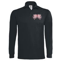 Polo épais manches longues "Heavymill" de marque B&C Vignette