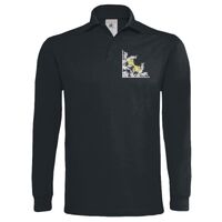 Polo épais manches longues "Heavymill" de marque B&C Vignette