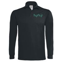 Polo épais manches longues "Heavymill" de marque B&C Vignette