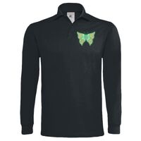 Polo épais manches longues "Heavymill" de marque B&C Vignette