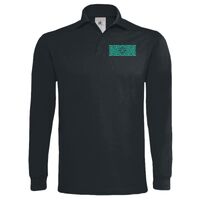 Polo épais manches longues "Heavymill" de marque B&C Vignette