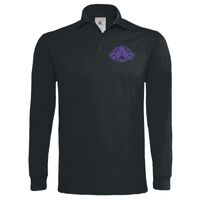 Polo épais manches longues "Heavymill" de marque B&C Vignette