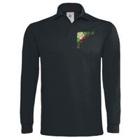 Polo épais manches longues "Heavymill" de marque B&C Vignette