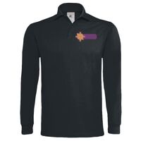 Polo épais manches longues "Heavymill" de marque B&C Vignette