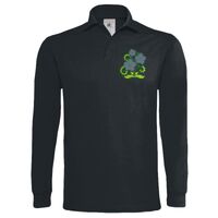 Polo épais manches longues "Heavymill" de marque B&C Vignette