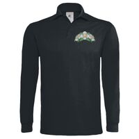 Polo épais manches longues "Heavymill" de marque B&C Vignette