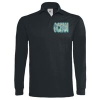 Polo épais manches longues "Heavymill" de marque B&C Vignette