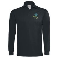 Polo épais manches longues "Heavymill" de marque B&C Vignette