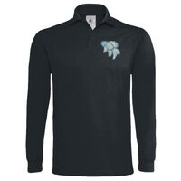 Polo épais manches longues "Heavymill" de marque B&C Vignette