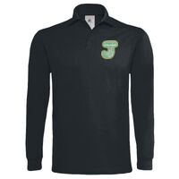 Polo épais manches longues "Heavymill" de marque B&C Vignette