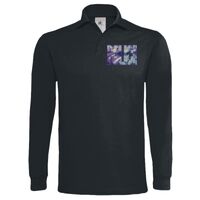 Polo épais manches longues "Heavymill" de marque B&C Vignette