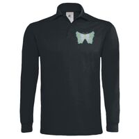 Polo épais manches longues "Heavymill" de marque B&C Vignette