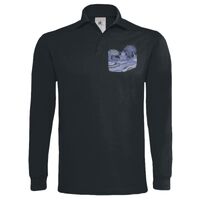 Polo épais manches longues "Heavymill" de marque B&C Vignette