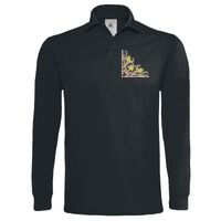 Polo épais manches longues "Heavymill" de marque B&C Vignette