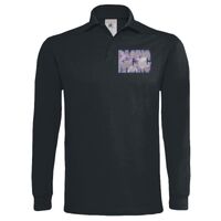 Polo épais manches longues "Heavymill" de marque B&C Vignette