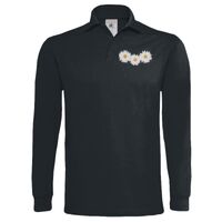 Polo épais manches longues "Heavymill" de marque B&C Vignette