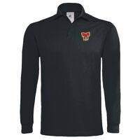 Polo épais manches longues "Heavymill" de marque B&C Vignette