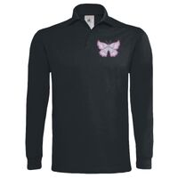 Polo épais manches longues "Heavymill" de marque B&C Vignette