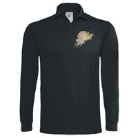 Polo épais manches longues "Heavymill" de marque B&C Vignette