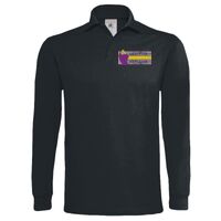 Polo épais manches longues "Heavymill" de marque B&C Vignette