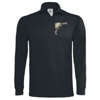 Polo épais manches longues "Heavymill" de marque B&C Vignette